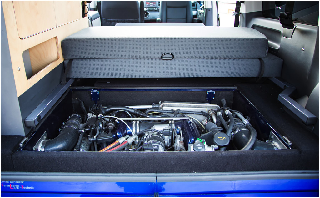 Das schnellste Doppelbett auf Rädern: VW Spacecamper TH5