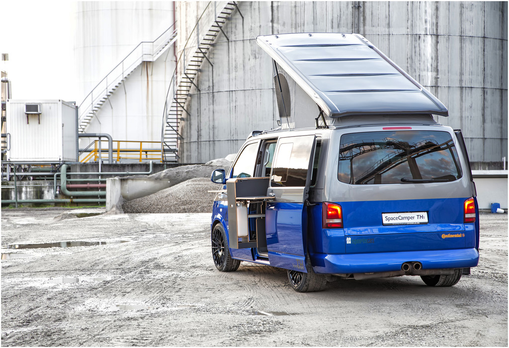 Das schnellste Doppelbett auf Rädern: VW Spacecamper TH5