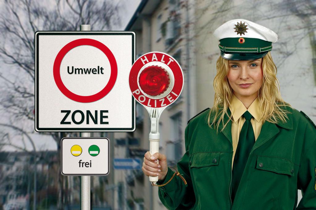 Daumen hoch für Grüne Plakette