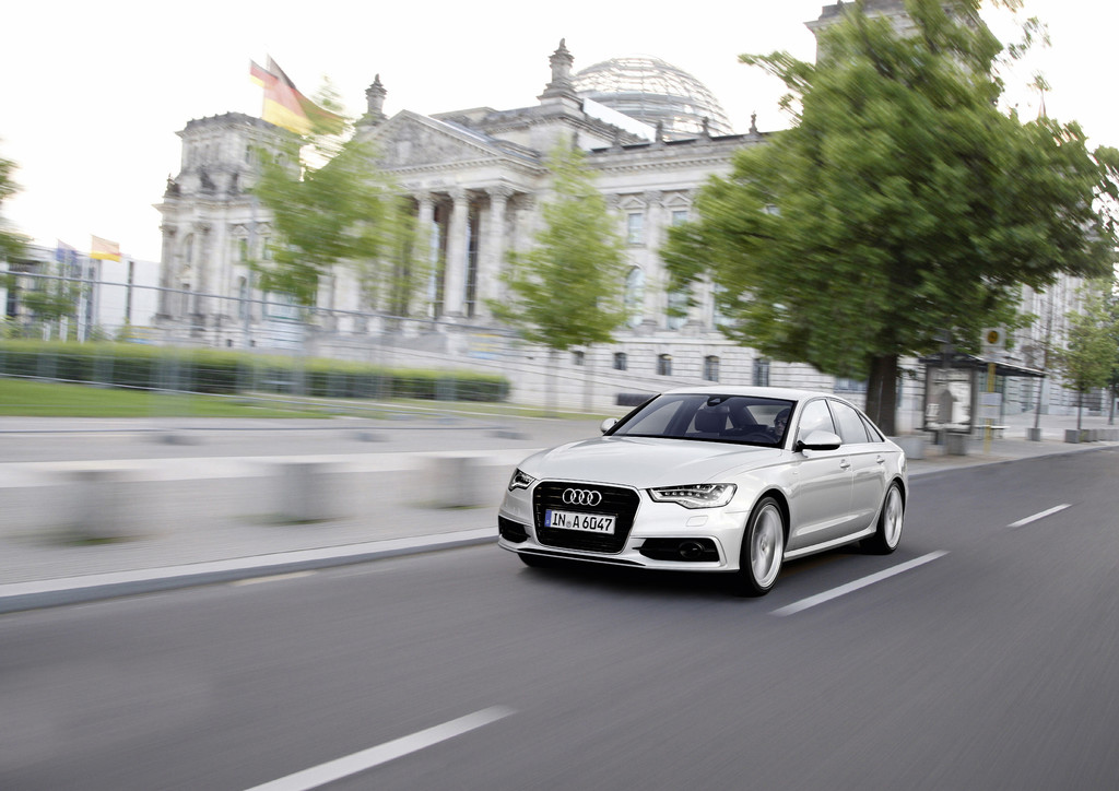 Deutscher Bundestag fährt Audi A6 Ultra