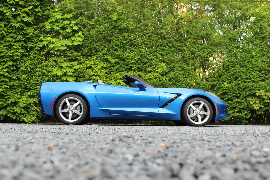 Erste Fahrt im Chevrolet Corvette Stingray Convertible