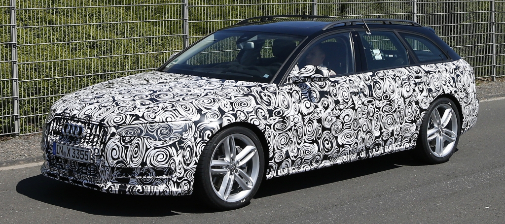 Erwischt: Erlkönig Audi A6 Allroad Facelift (2015)