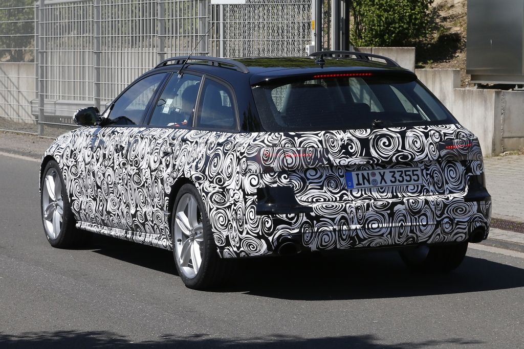 Erwischt: Erlkönig Audi A6 Allroad Facelift (2015)