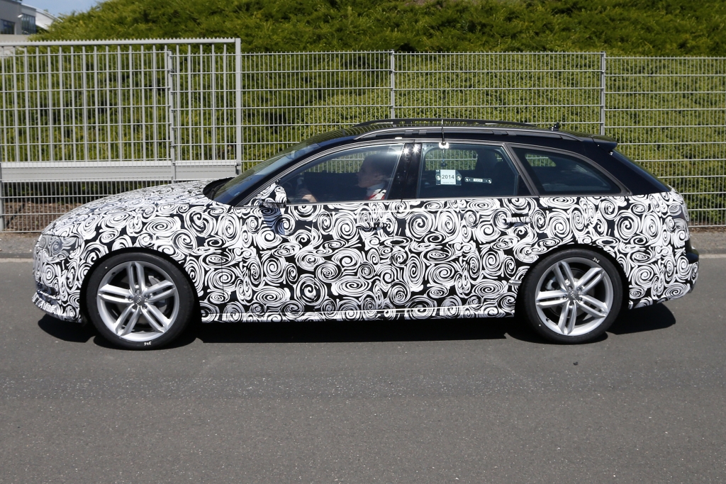 Erwischt: Erlkönig Audi A6 Allroad Facelift (2015)