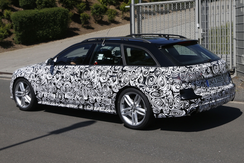 Erwischt: Erlkönig Audi A6 Allroad Facelift (2015)