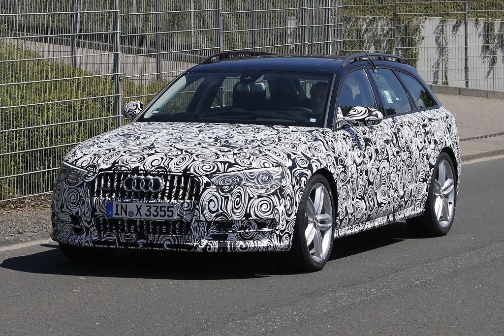 Erwischt: Erlkönig Audi A6 Allroad Facelift (2015)