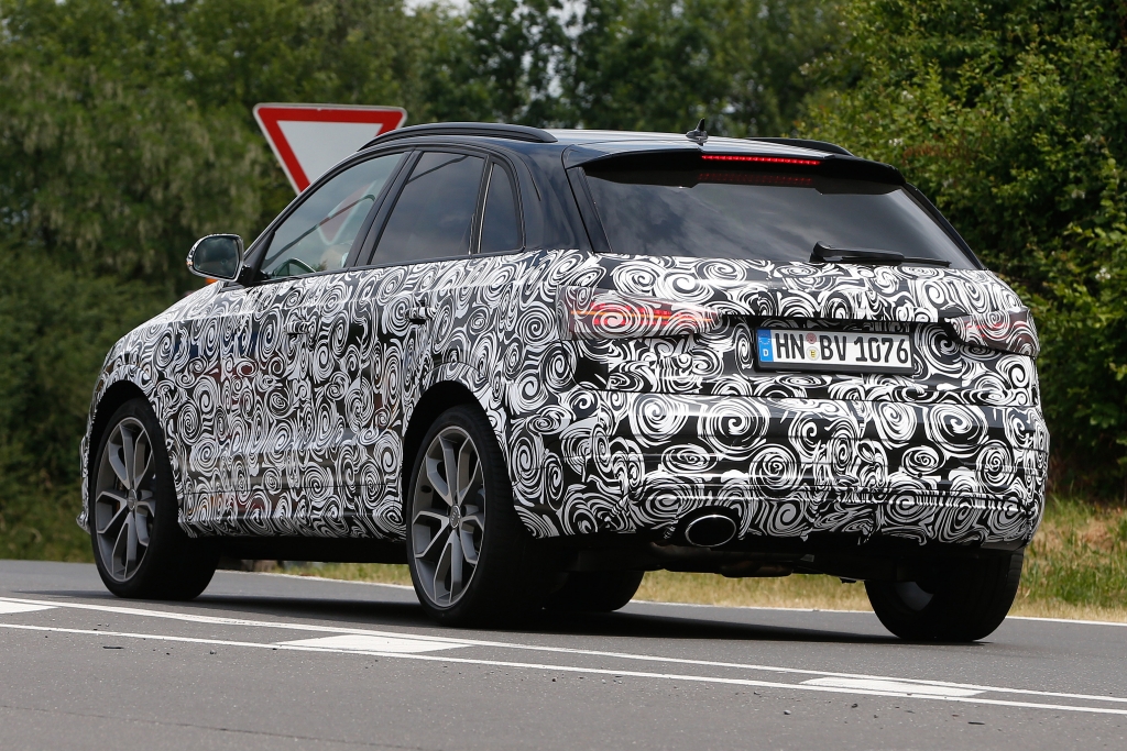 Erwischt: Erlkönig Audi RS Q3 Facelift