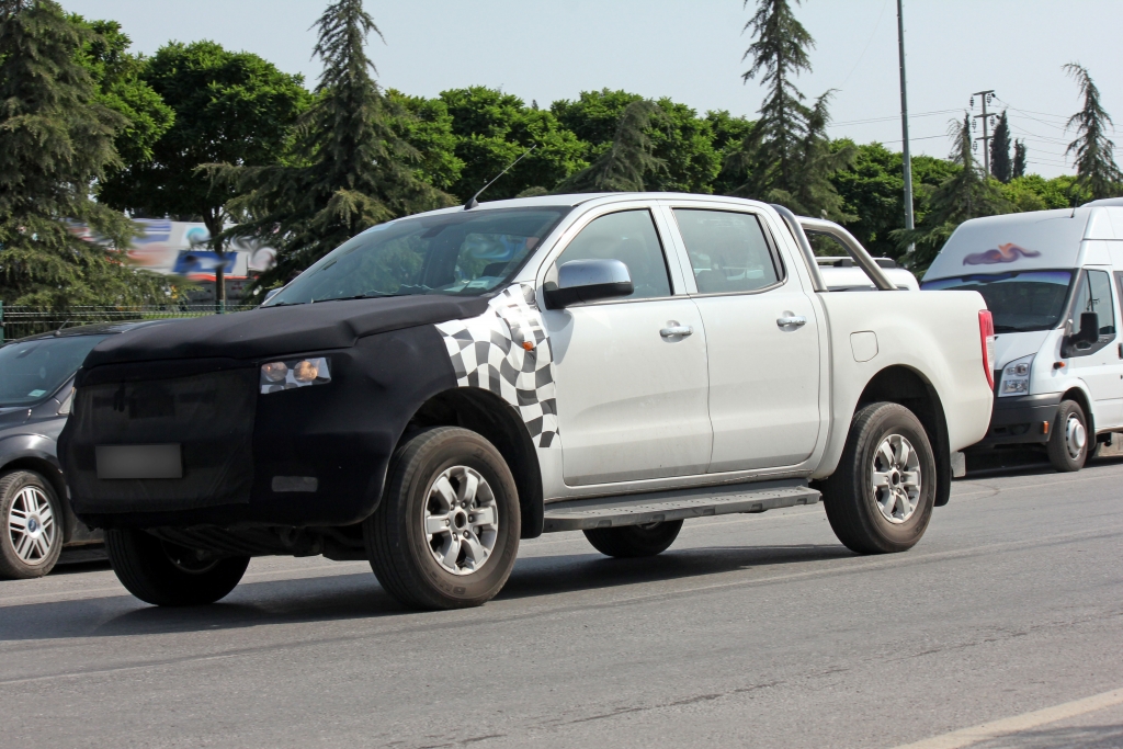 Erwischt: Erlkönig Ford Ranger Facelift