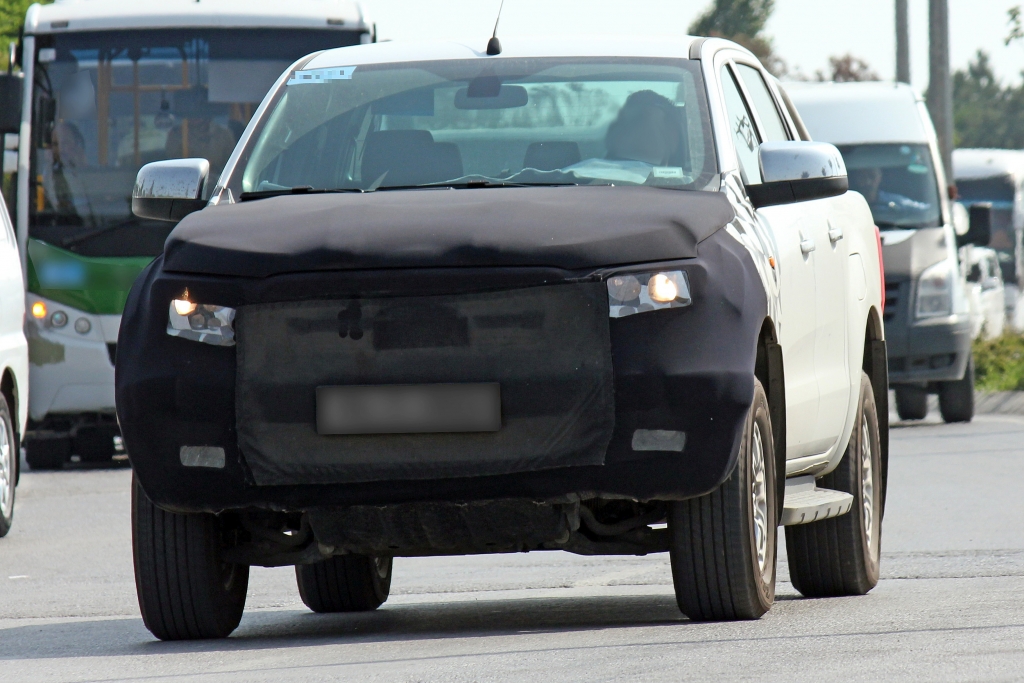 Erwischt: Erlkönig Ford Ranger Facelift
