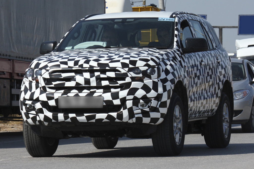 Erwischt: Erlkönig Ford Ranger SUV (2014)