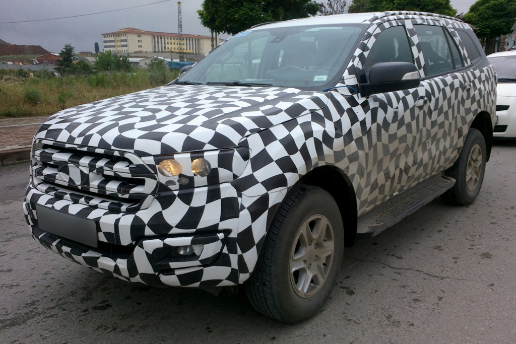 Erwischt: Erlkönig Ford Ranger SUV (2014)