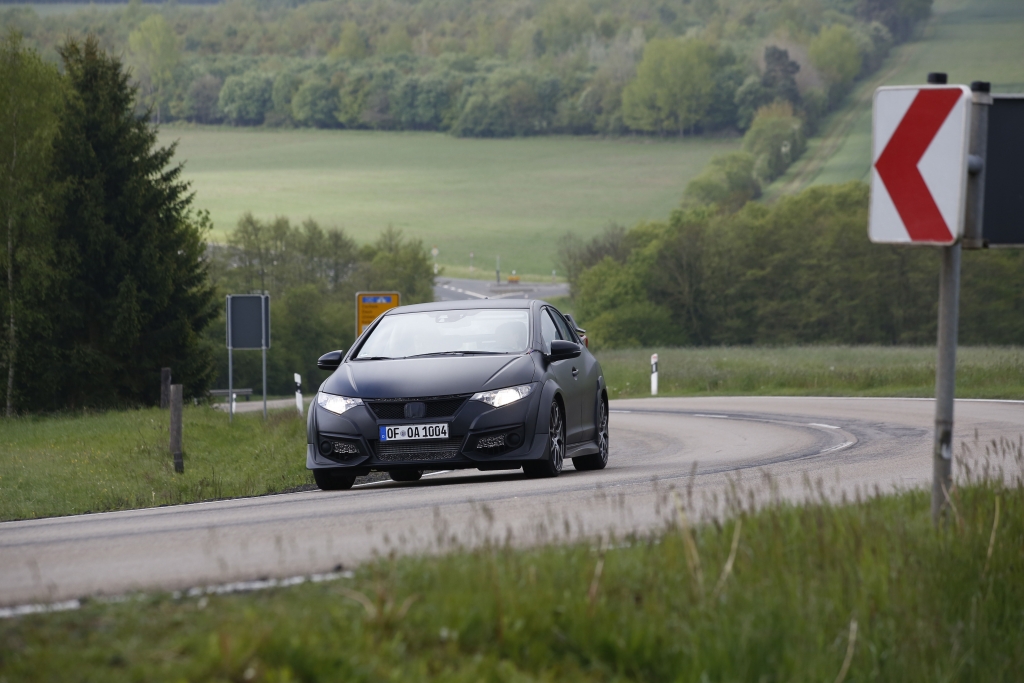 Erwischt: Erlkönig Honda Civic Type R