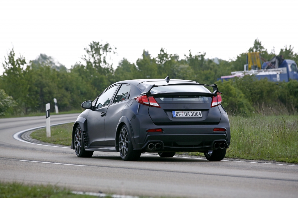 Erwischt: Erlkönig Honda Civic Type R