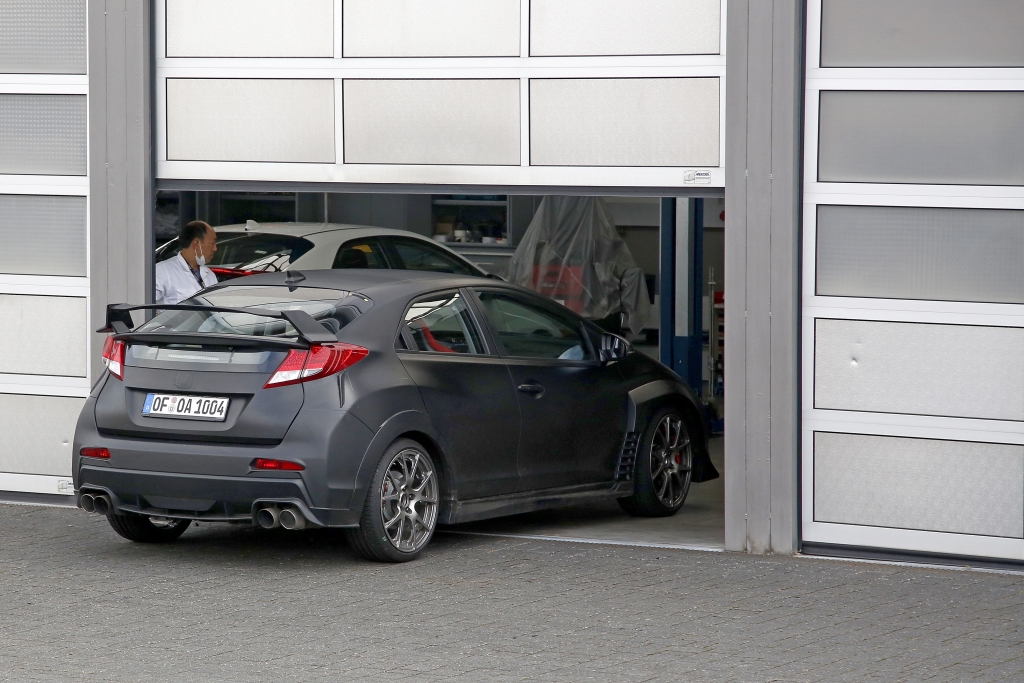 Erwischt: Erlkönig Honda Civic Type R
