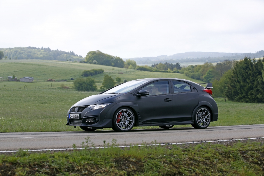 Erwischt: Erlkönig Honda Civic Type R