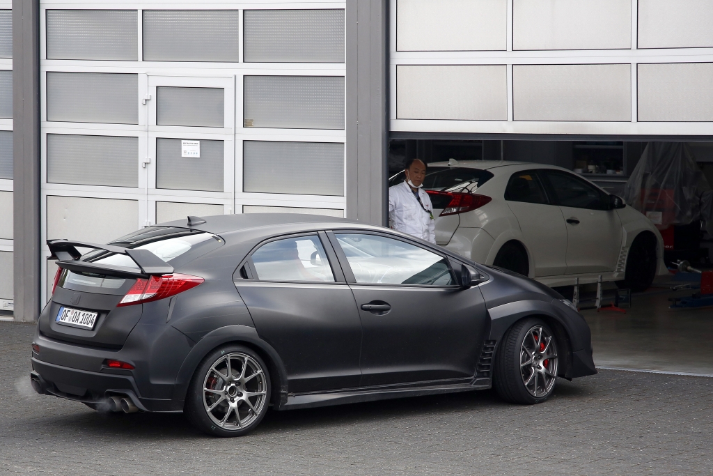 Erwischt: Erlkönig Honda Civic Type R