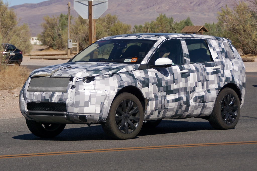 Erwischt: Erlkönig Land Rover Discovery Sport - Auf US-Tour