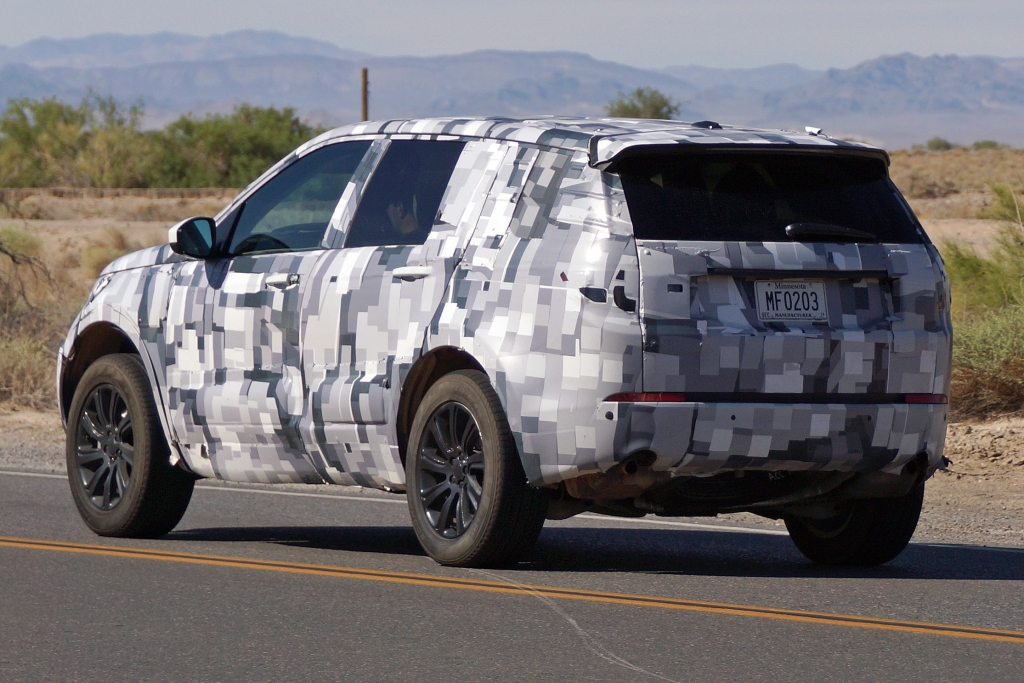 Erwischt: Erlkönig Land Rover Discovery Sport - Auf US-Tour