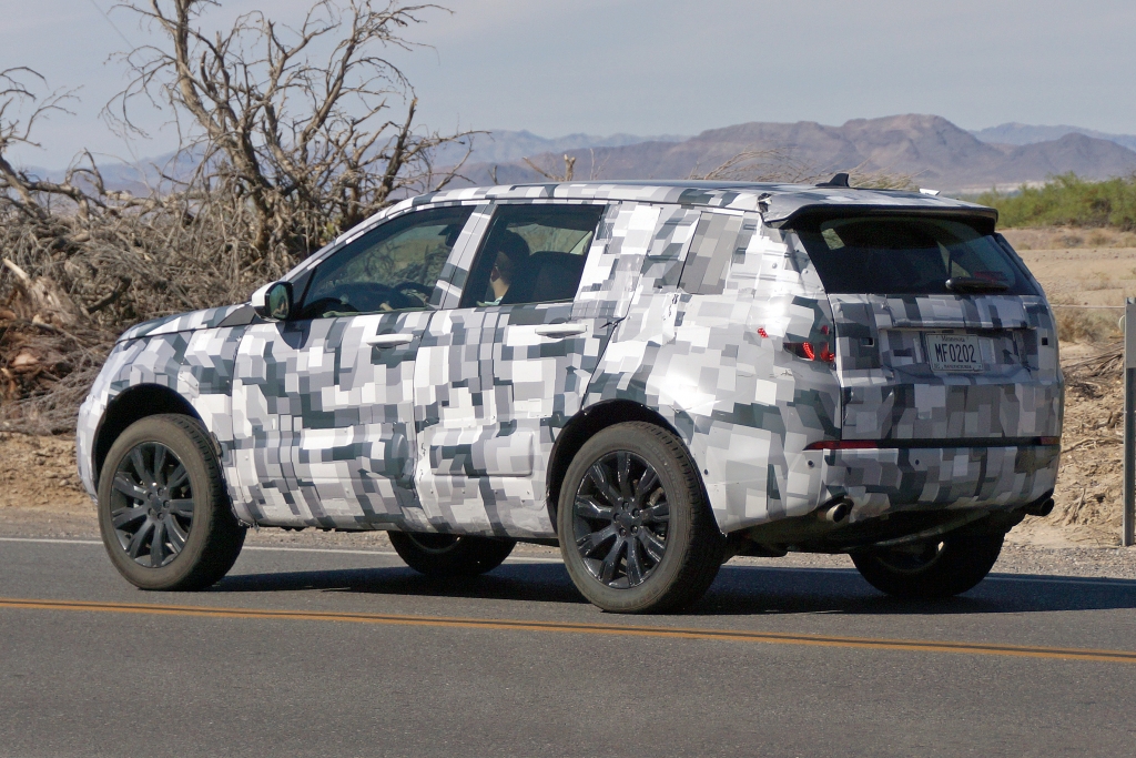 Erwischt: Erlkönig Land Rover Discovery Sport - Auf US-Tour