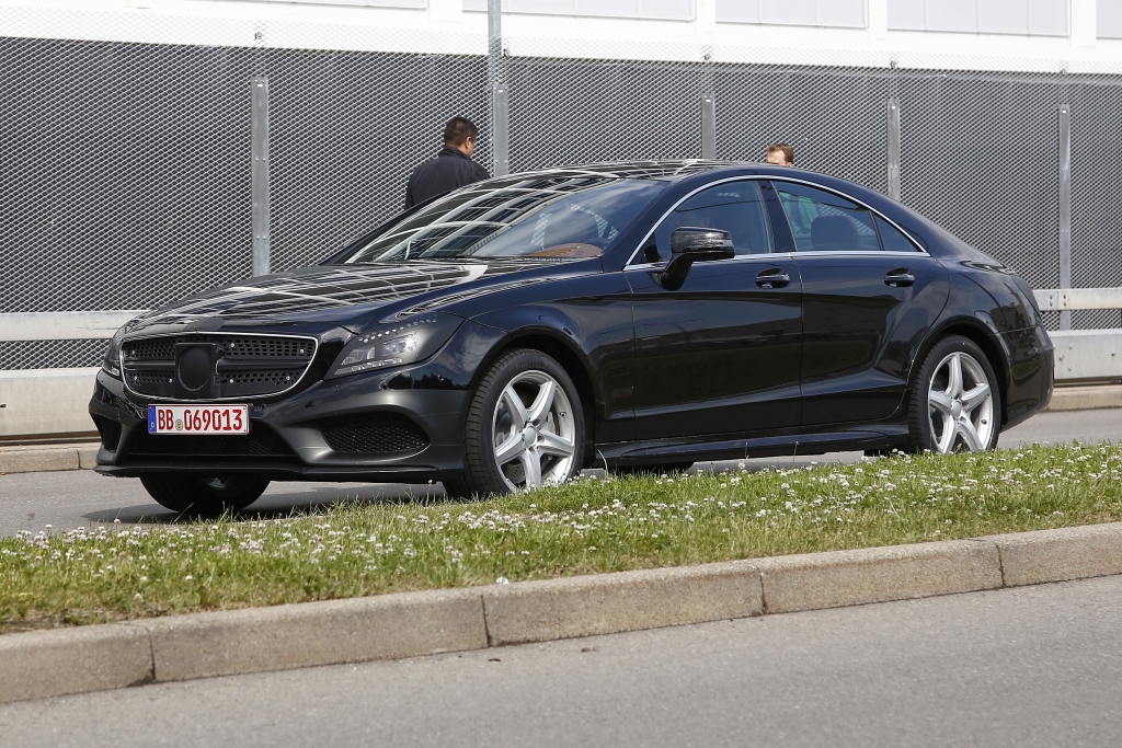 Erwischt: Erlkönig Mercedes CLS Facelift - Mehr S(-Klasse) im CLS