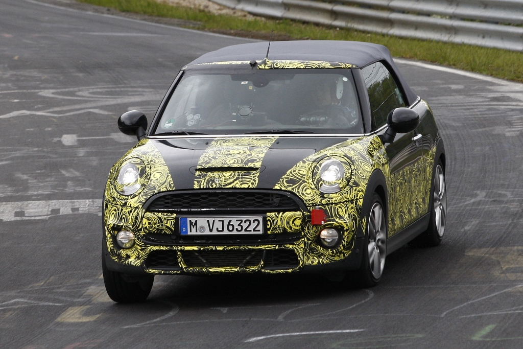 Erwischt: Erlkönig Mini Cooper S Cabrio