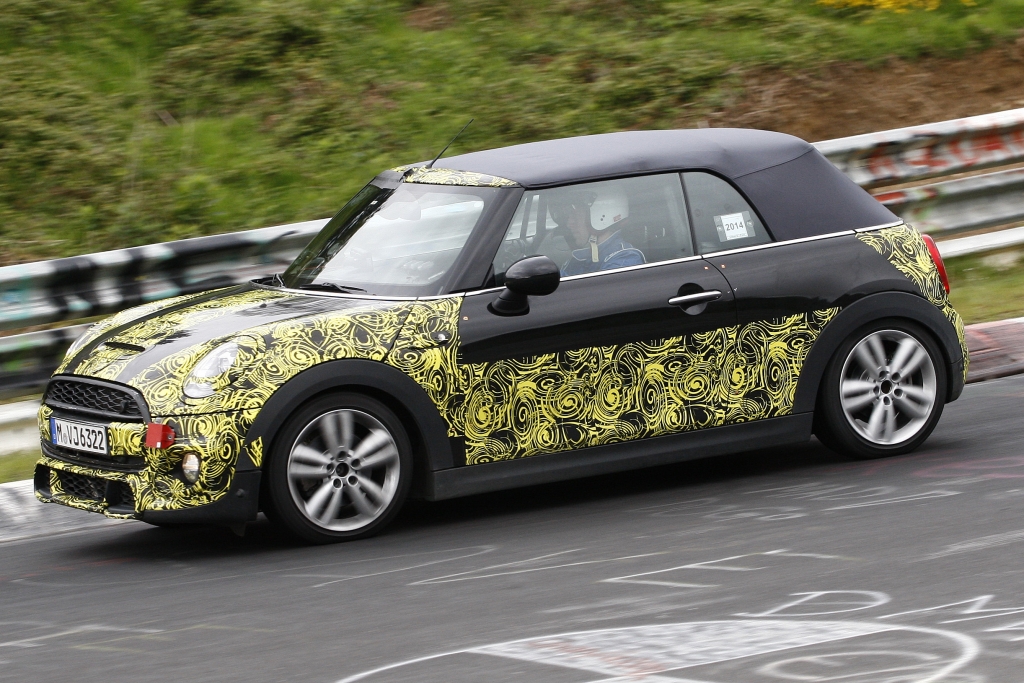Erwischt: Erlkönig Mini Cooper S Cabrio