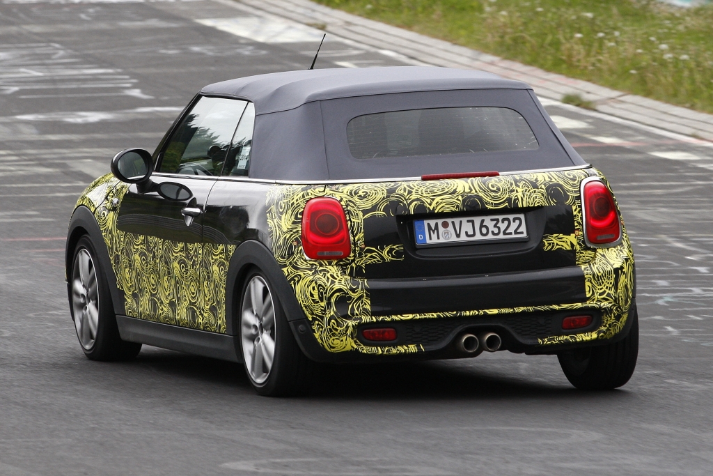 Erwischt: Erlkönig Mini Cooper S Cabrio
