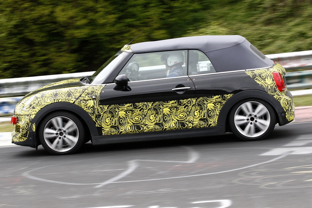 Erwischt: Erlkönig Mini Cooper S Cabrio