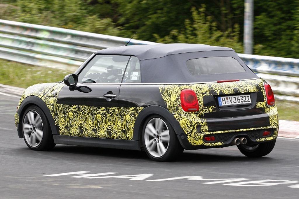 Erwischt: Erlkönig Mini Cooper S Cabrio