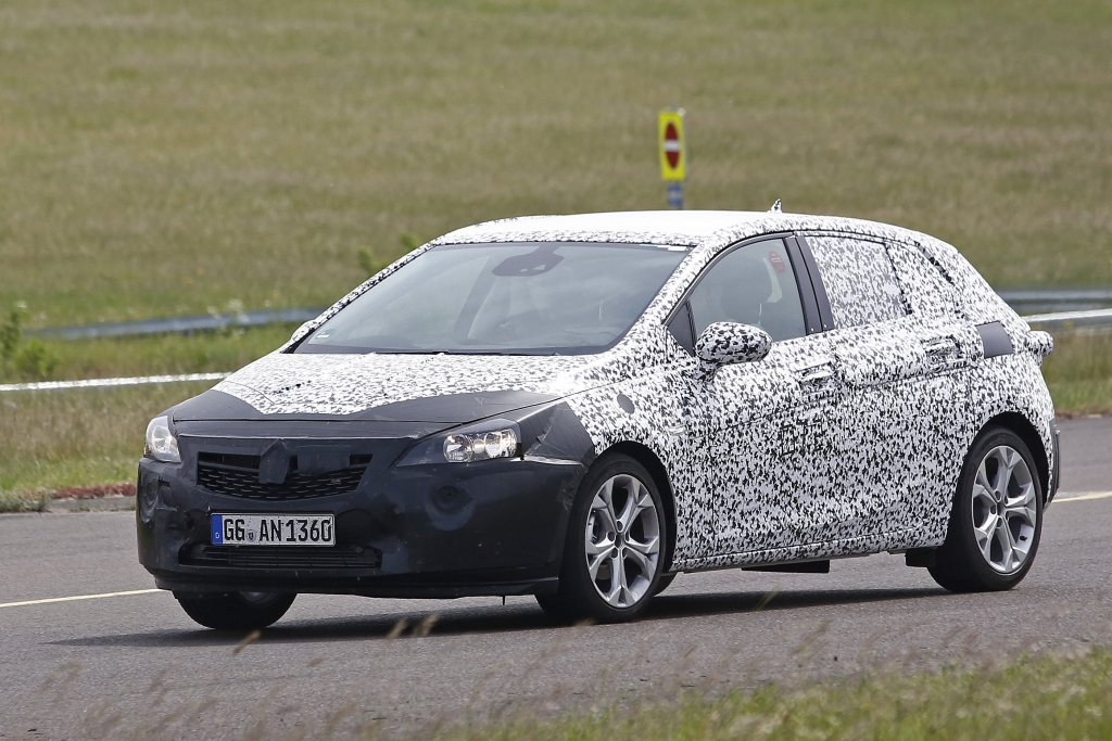 Erwischt: Erlkönig Opel Astra K (2015) - Neuer Angriff auf die Kompaktkrone