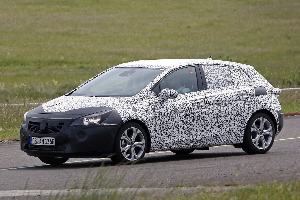 Erwischt: Erlkönig Opel Astra K - Neuer Angriff auf die Kompaktkrone