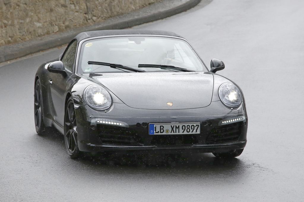 Erwischt: Erlkönig Porsche 911 GTS Cabrio - Luft zum frei atmen