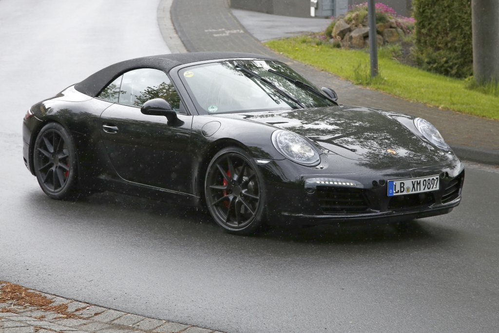 Erwischt: Erlkönig Porsche 911 GTS Cabrio - Luft zum frei atmen