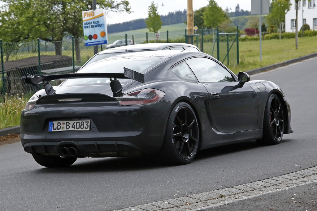 Erwischt: Erlkönig Porsche Cayman GT4 - Mit vier Zylindern den 911er abhängen?
