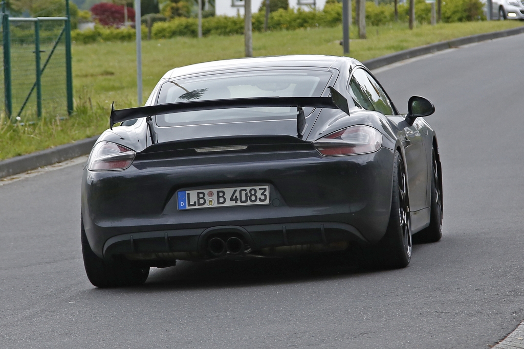 Erwischt: Erlkönig Porsche Cayman GT4 - Mit vier Zylindern den 911er abhängen?