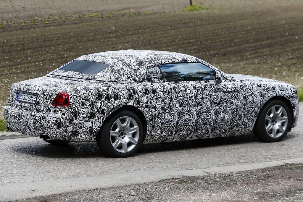 Erwischt: Erlkönig Rolls Royce Wraith Drophead Coupé