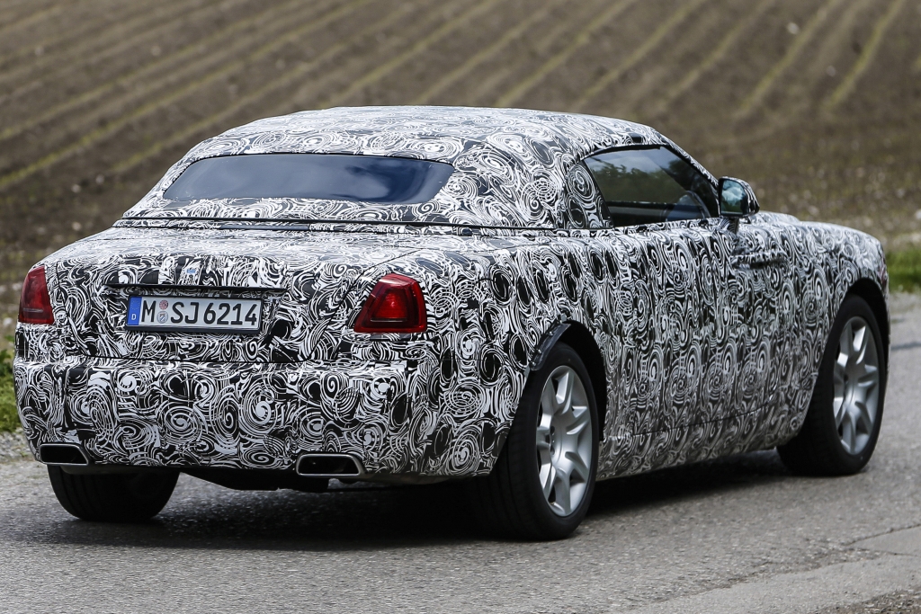 Erwischt: Erlkönig Rolls Royce Wraith Drophead Coupé
