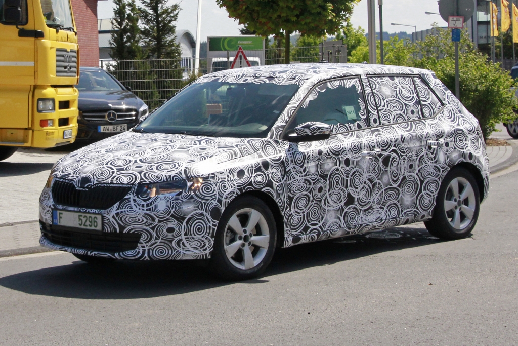 Erwischt: Erlkönig Skoda Fabia III (2015)