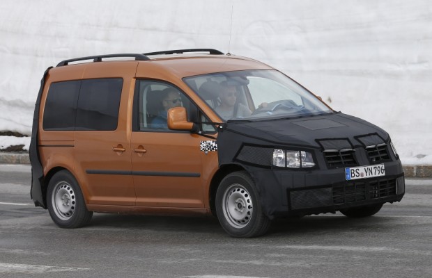 Erwischt: Erlkönig VW Caddy Facelift