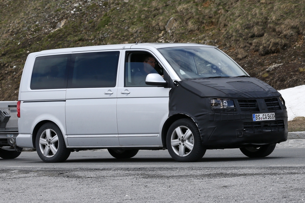Erwischt: Erlkönig VW T6?