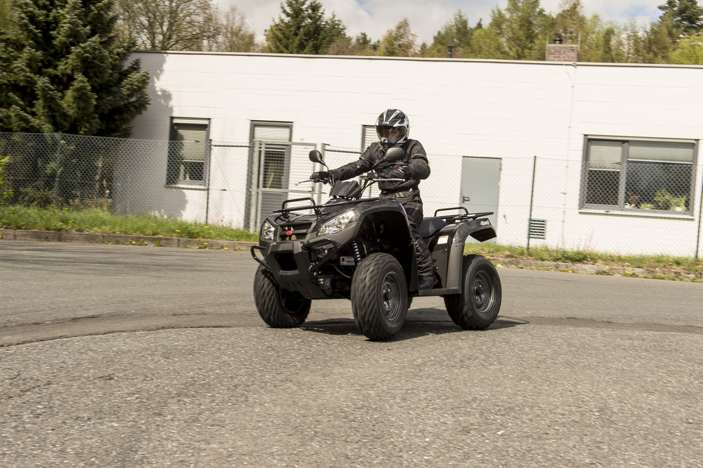 Für Einsteiger: Kymco MXU 400 4x4