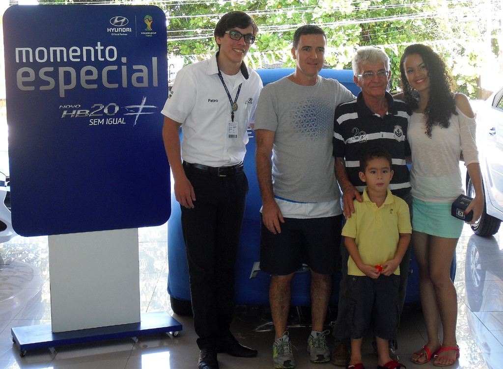 Für Familie Fernandes aus Recife ist der Kauf eines neuen Hyundai ein besonderer Moment. 