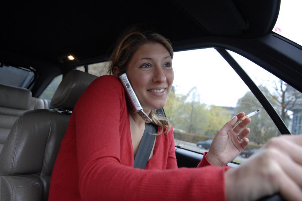 Handy-Sünder im Auto auf dem Rückzug