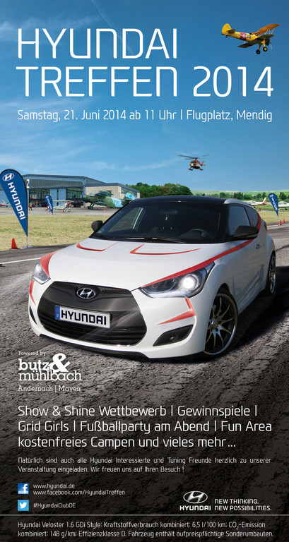Hyundai-Treffen in der Eifel
