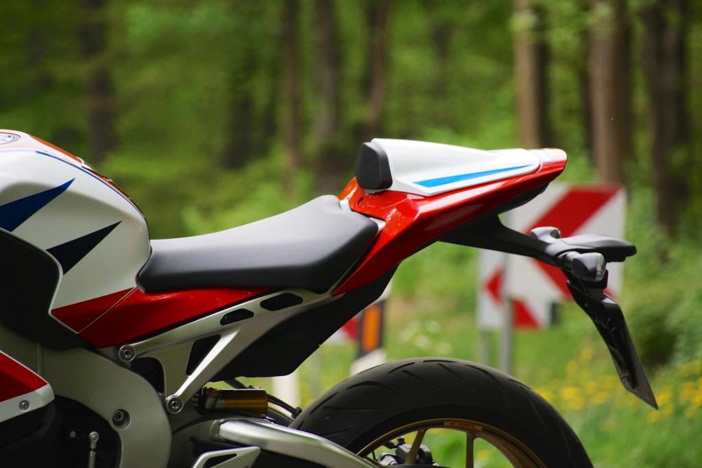 Im Gegensatz zur Basis-Fireblade ist die SP ein reiner Einsitzer