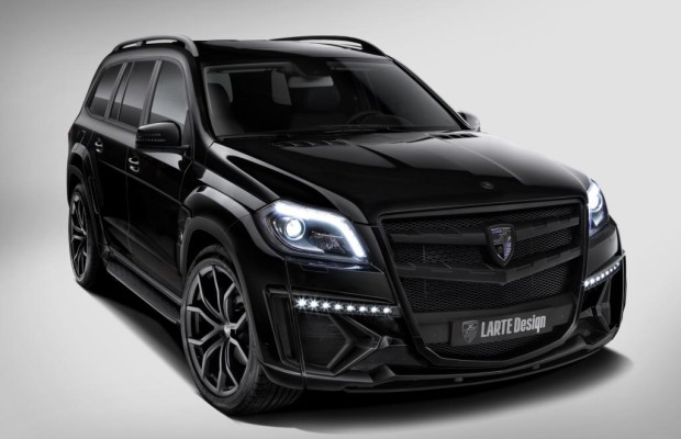 Larte Design Mercedes GL Black Crystal - Die dunkle Seite der Straße