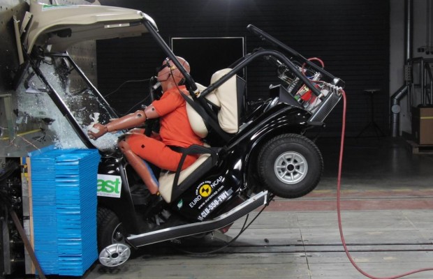 Micromobile im Crashtest - Zu klein, um sicher zu sein