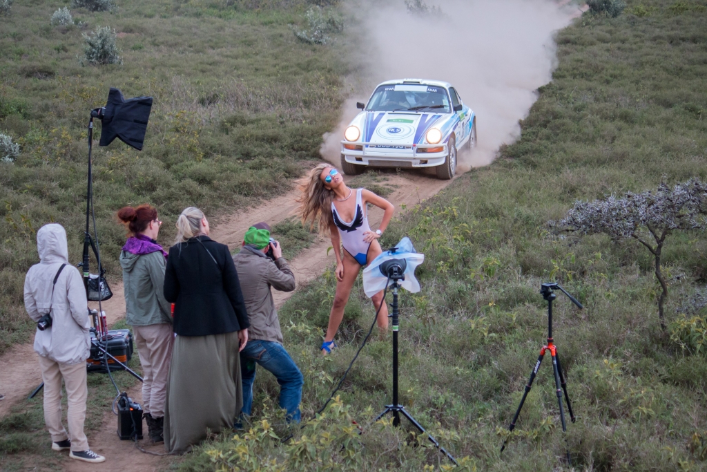 Miss Tuning auf Foto-Safari in Kenia - Kalendershooting mit afrikanischem Flair
