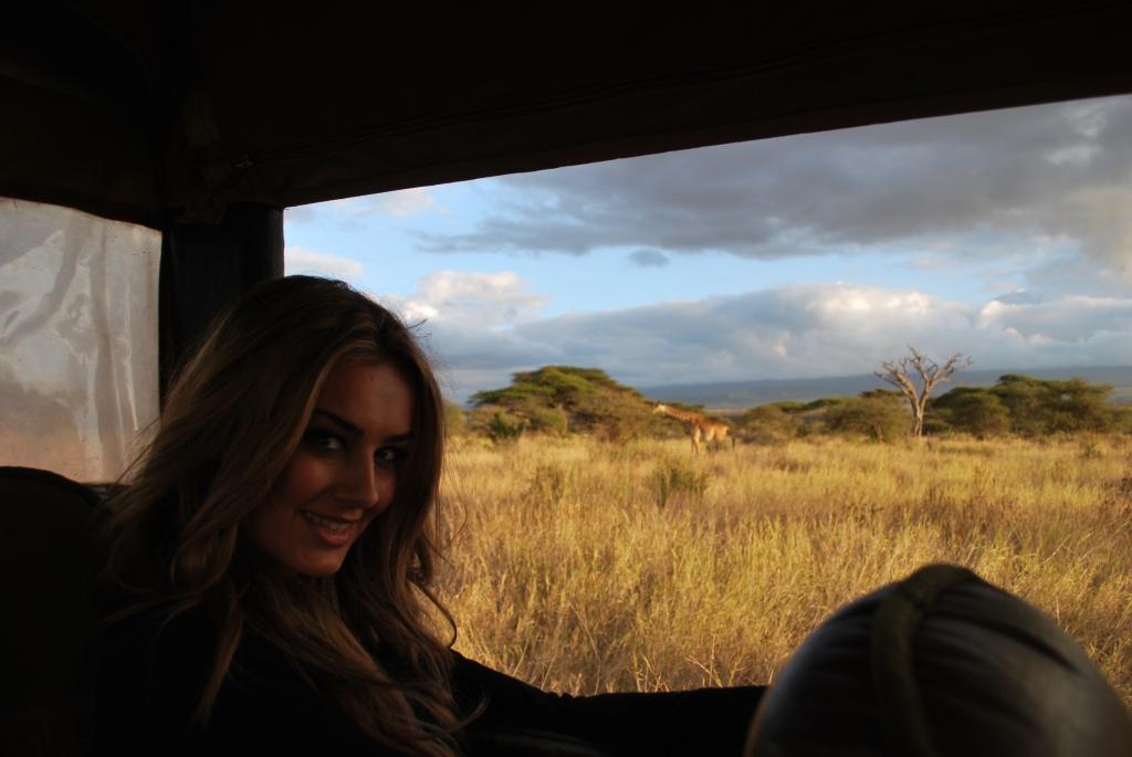 Miss Tuning auf Foto-Safari in Kenia - Kalendershooting mit afrikanischem Flair