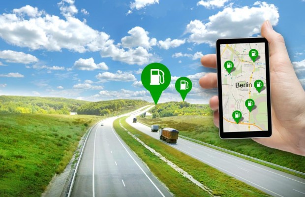 Mit dem Smartphone zur Erdgastankstelle